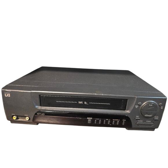 LXI Series  4-Head VHS VCR Player Recorder Sears Vintage Tested - Picture 2 of 4